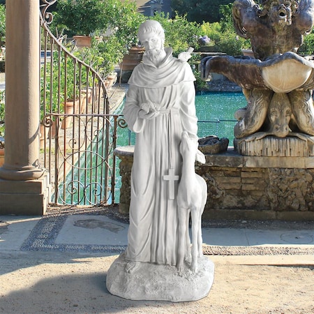 Saint Francis Of Assisi, Patron Saint Of Animals Garden Statue